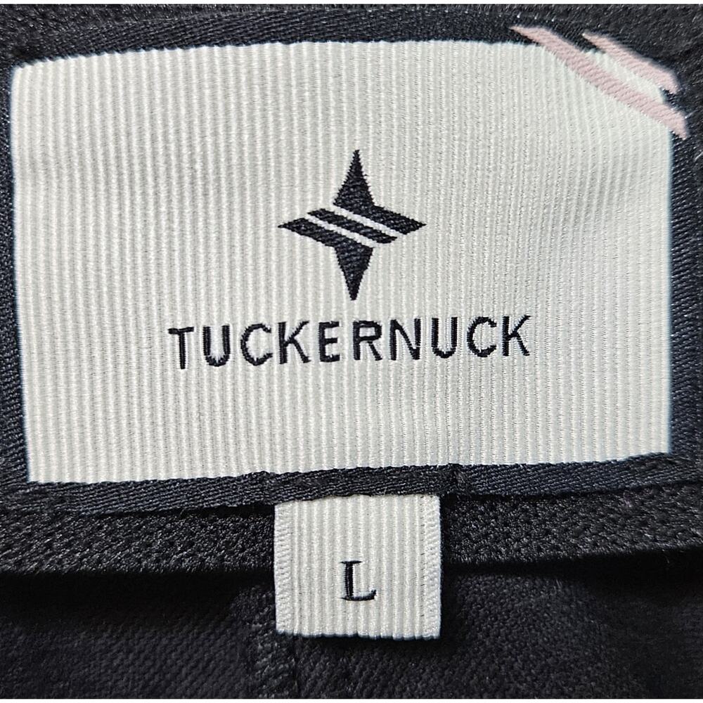 TUCKERNUCK Women's L Ashford Velvet Pants Black Straight Leg Ankle 29 x 27 - Picture 3 of 9